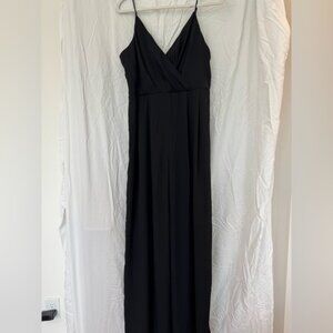 Black Spaghetti Strap Jumpsuit Size XL